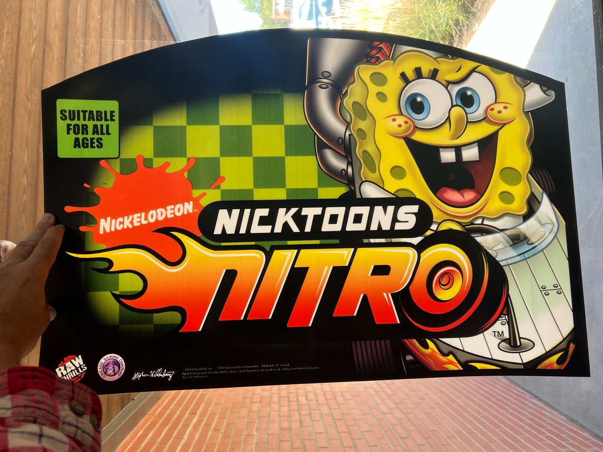 NickToons Nitro Arcade Marquee – Escape Pod Online