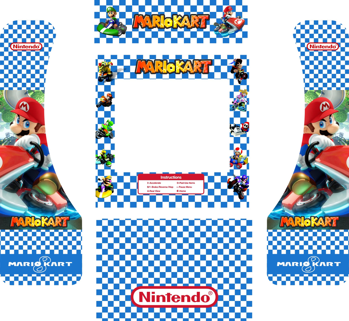 Stickers Super Mario Kart Nintendo - Des prix 50% moins cher qu'en magasin Stickers Super Mario Kart Nintendo - Des prix 50% moins cher qu'en magasin