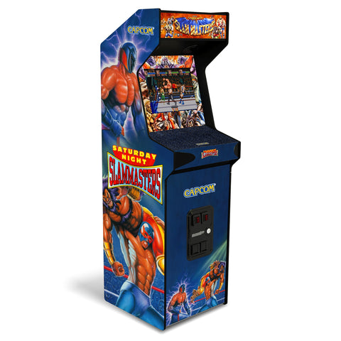 Saturday Night Slam Masters Arcade1UP Deluxe Art Kit (for Street Fighter 2: CE Deluxe Edition)