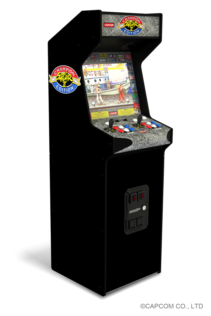 Street Fighter 2 II: Champion Edition Arcade1Up Side Art