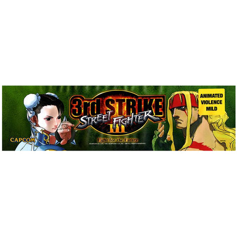 Street Fighter 3rd Third Strike Marquee - Escape Pod Online