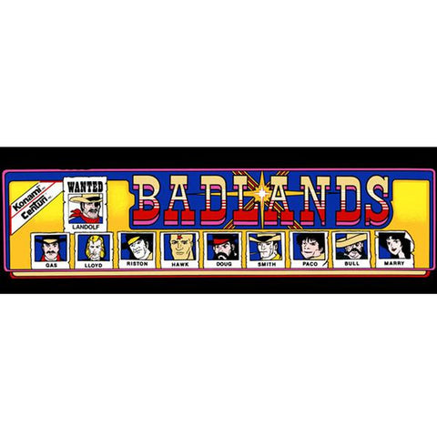 Badlands Arcade Marquee - Escape Pod Online