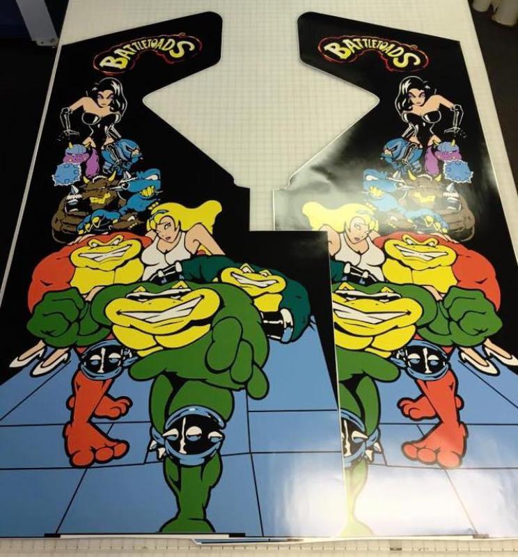 BattleToads Side Art Decals - Battle Toads Arcade – Escape Pod Online