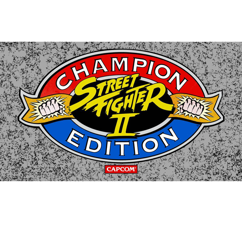 Big Blue Street Fighter II Champion Edition Marquee – Escape