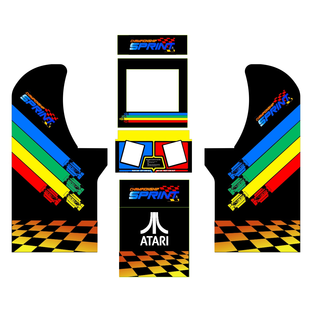 Arcade1Up - Championship Sprint Art – Escape Pod Online