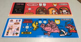Donkey Kong, Donkey Kong Jr, DK3, Popeye Acrylic CPO - Control Panel Overlay - Escape Pod Online