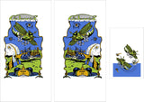 Galaxian Full Side Art/Kickplate Set - Escape Pod Online