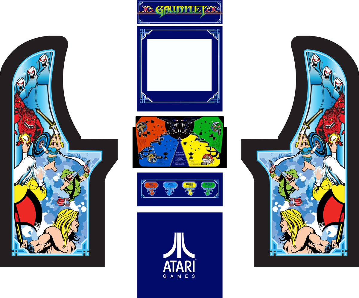 【パーツのみ】　arcade1up グレートアップキット　＊説明必読＊ Arcade1Up - Gauntlet Art – Escape Pod Online