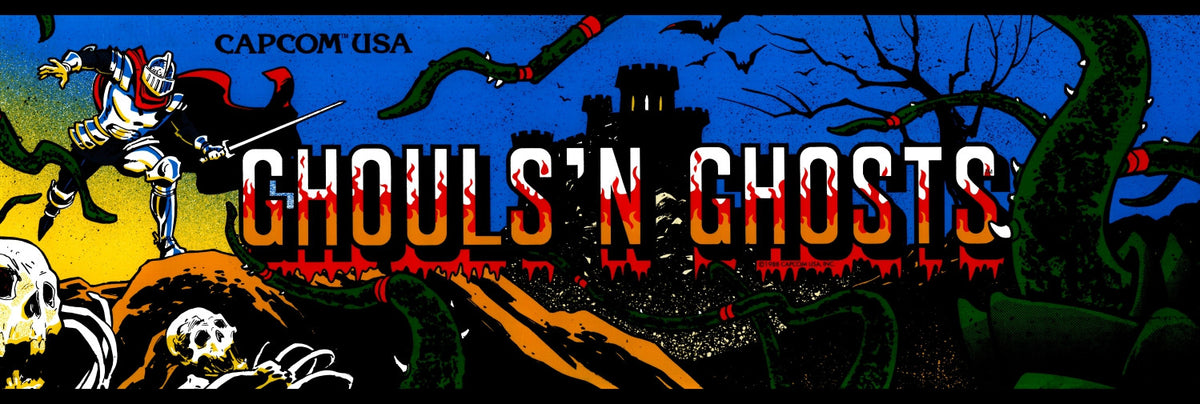 Ghouls N Ghosts Marquee – Escape Pod Online
