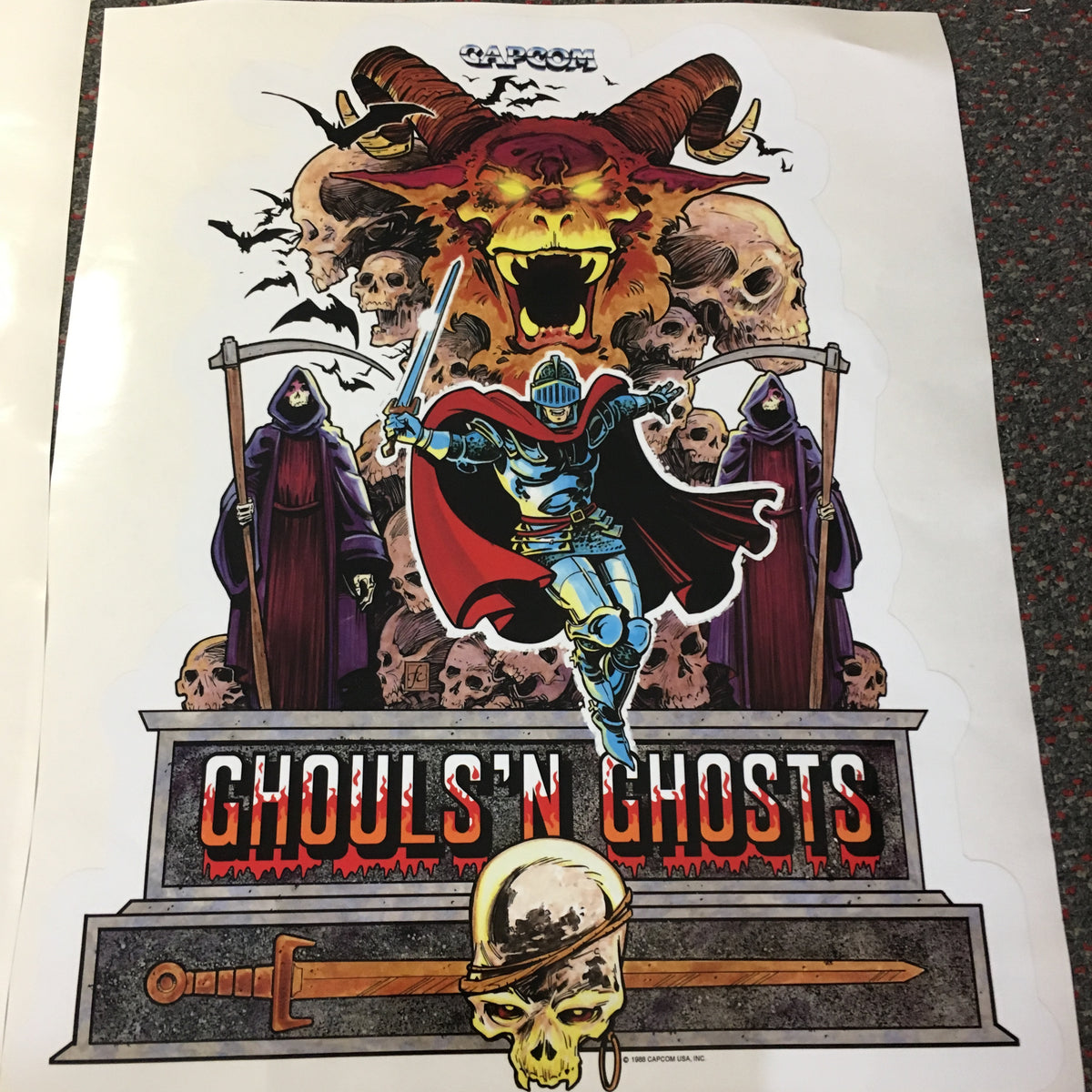 Ghouls 'n Ghosts Side Art Decals – Escape Pod Online