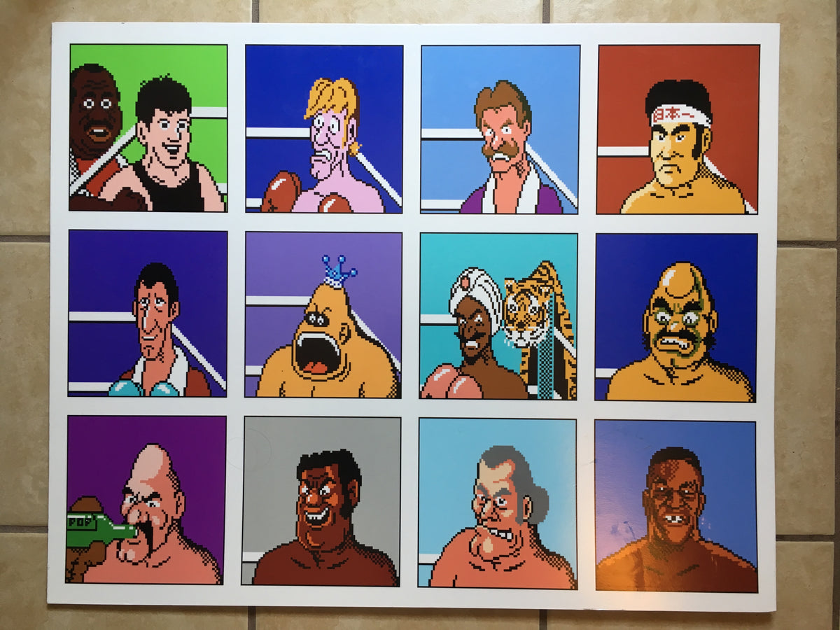 PunchOut Mike Tyson's Wall Graphic Escape Pod Online