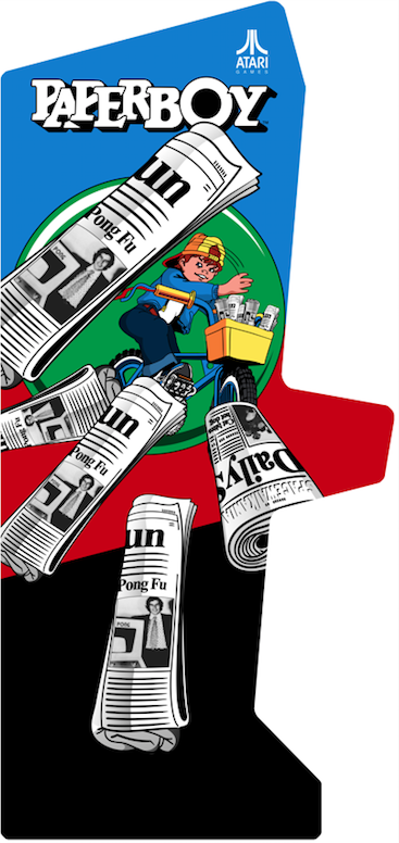 Pologame Art board アート PaperBoy Side Art – Escape Pod Online