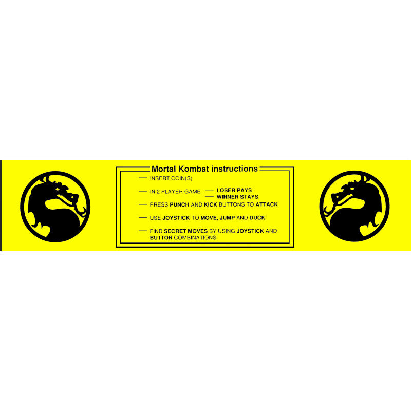 MK Bezel Instructions Decal – Escape Pod Online