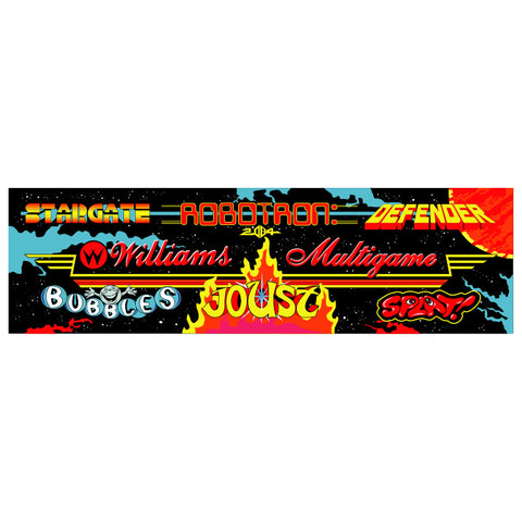 Multi-Williams Multicade Arcade Marquee - Escape Pod Online