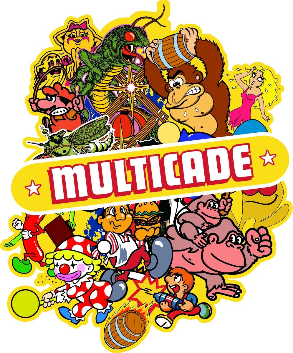 Arcade Multicade Side Art (Choose color) Escape Pod Online