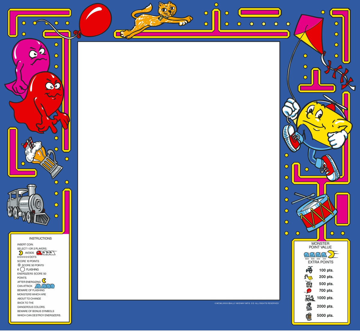 Jr Pac-Man Bezel – Escape Pod Online