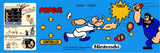 Donkey Kong, Donkey Kong Jr, DK3, Popeye Acrylic CPO - Control Panel Overlay - Escape Pod Online