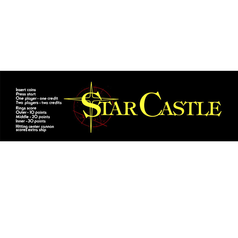 Star Castle Arcade Marquee – Escape Pod Online