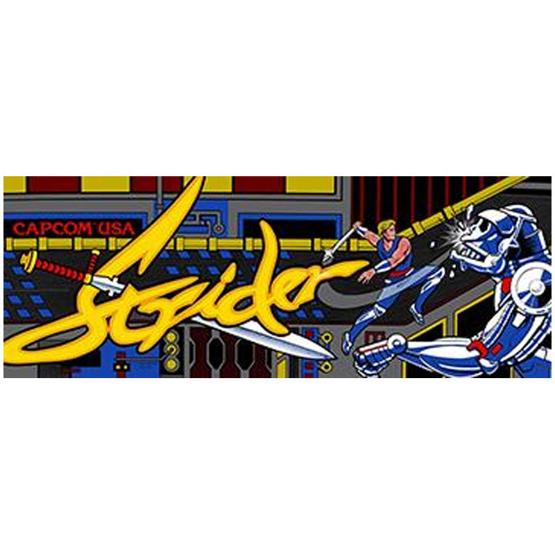 Strider Arcade Marquee – Escape Pod Online