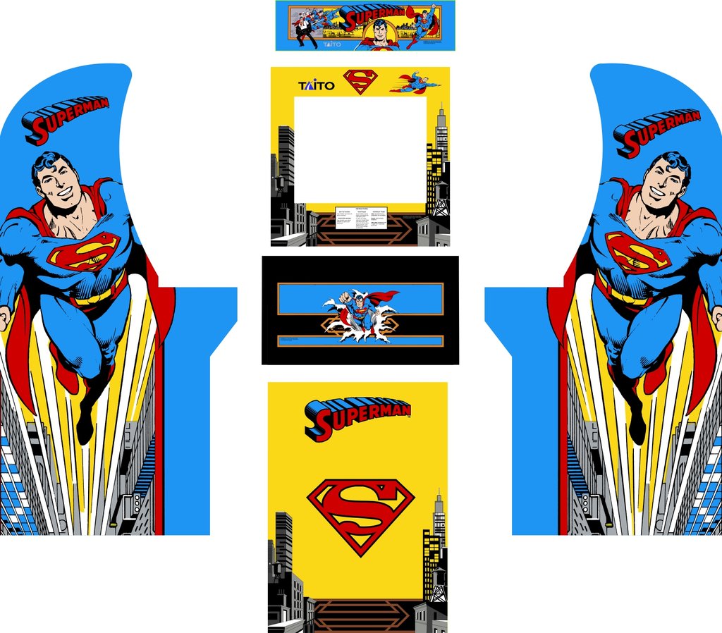 Arcade1Up - Superman Art – Escape Pod Online