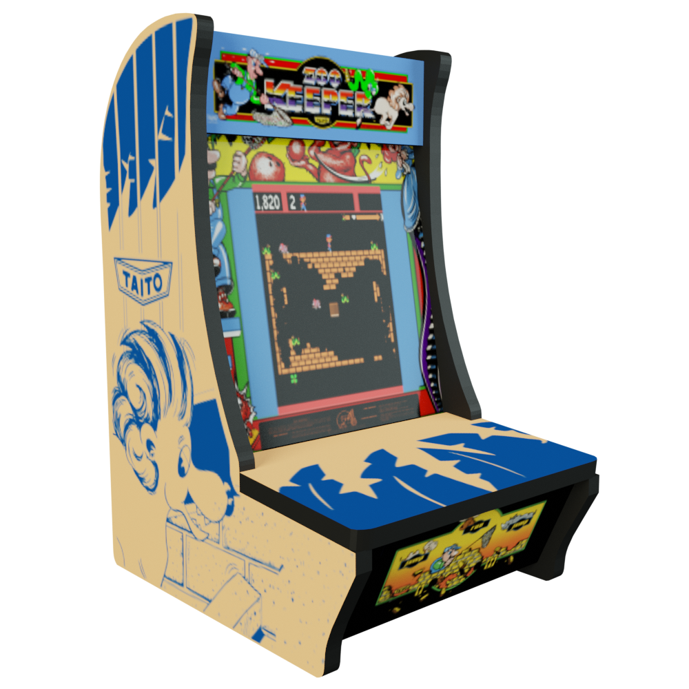 Arcade1Up Countercade Zoo Keeper Decal Kit – Escape Pod Online