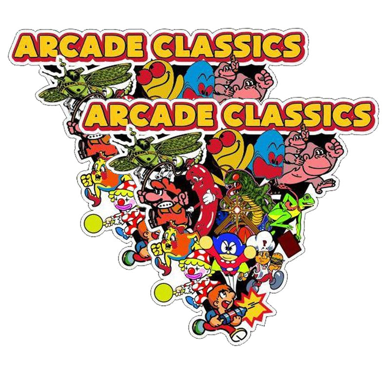 Arcade Classics Multicade Side Art Triangle Version – Escape