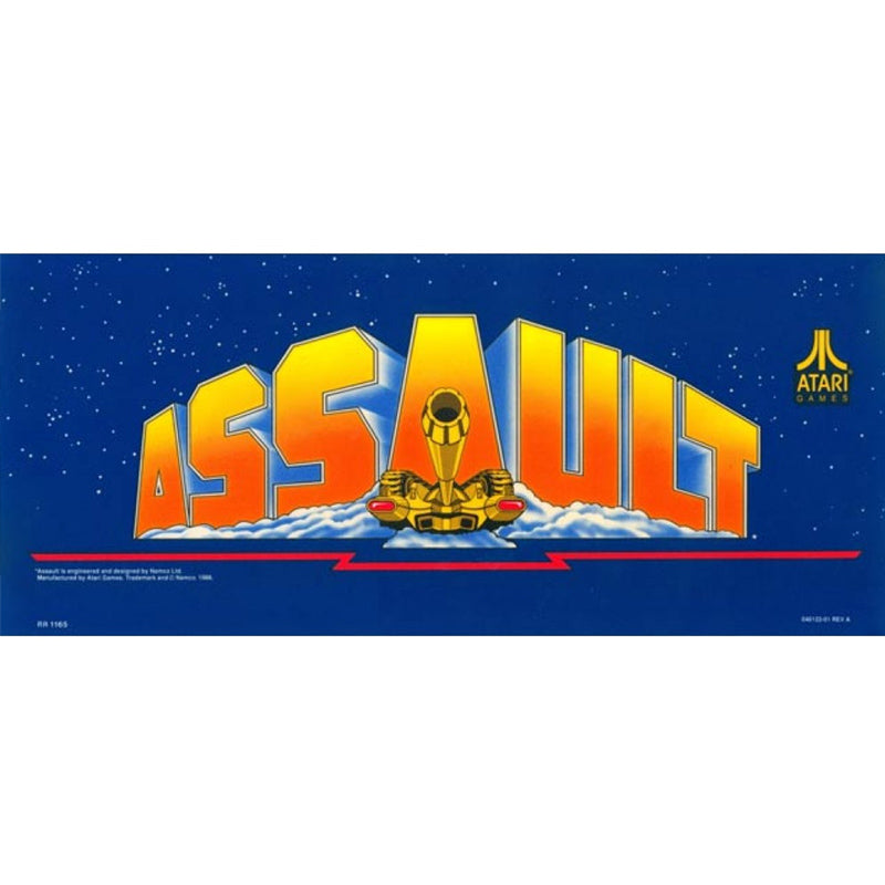 Atari Assault Arcade Marquee