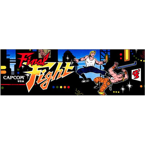 Final Fight Arcade Marquee - Escape Pod Online