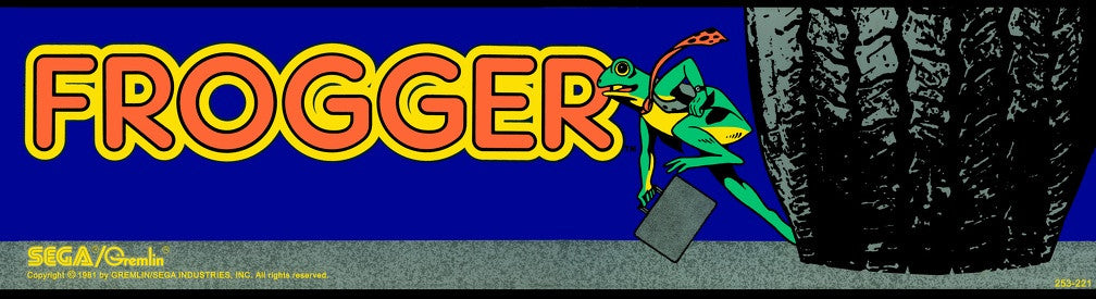 Frogger Arcade Marquee – Escape Pod Online