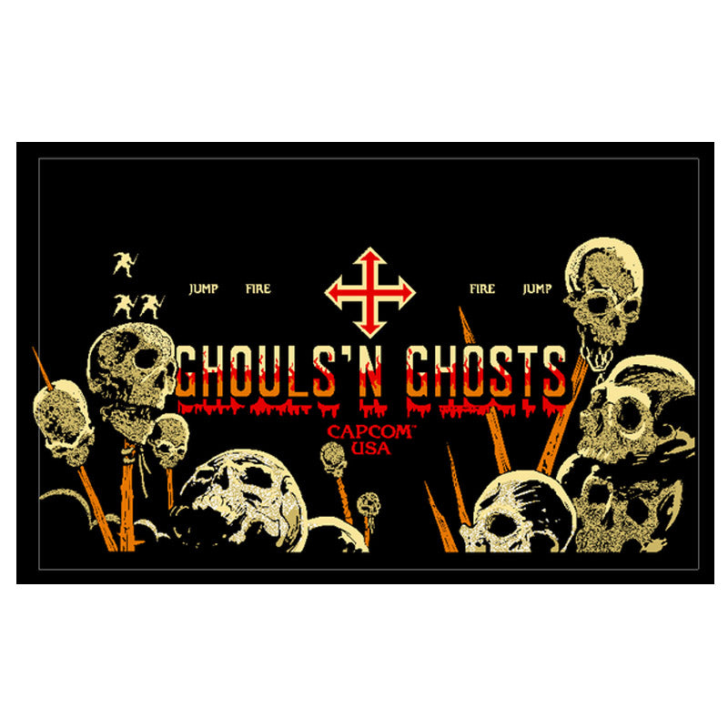 Ghouls 'n Ghosts CPO - Control Panel Overlay - Premium 3M Film