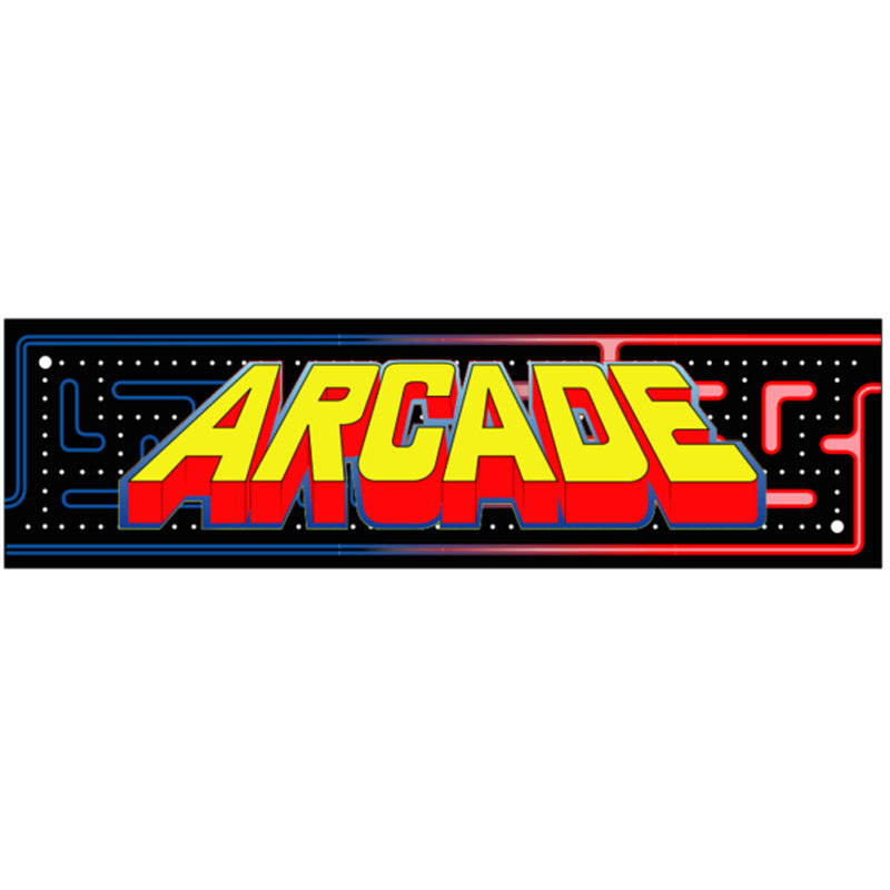 Autocollant marquise arcade Bartop Pac-Man Midway