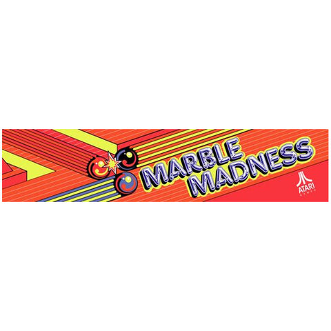 Marble Madness Arcade Marquee - Escape Pod Online