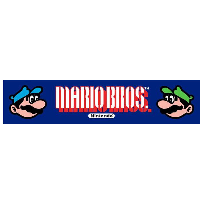 Mario Brothers Arcade Marquee Wide Body Escape Pod Online