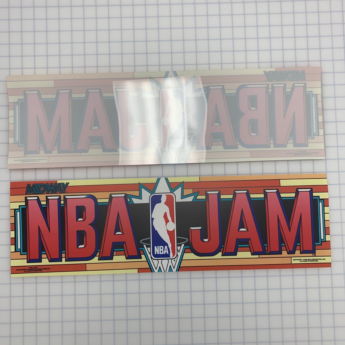 NBA Jam Arcade Game Marquee (SDS) – Escape Pod Online