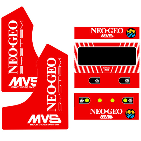 Neo Geo Bartop Decal Kit - Escape Pod Online