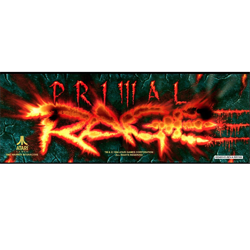 Primal Rage Marquee – Escape Pod Online