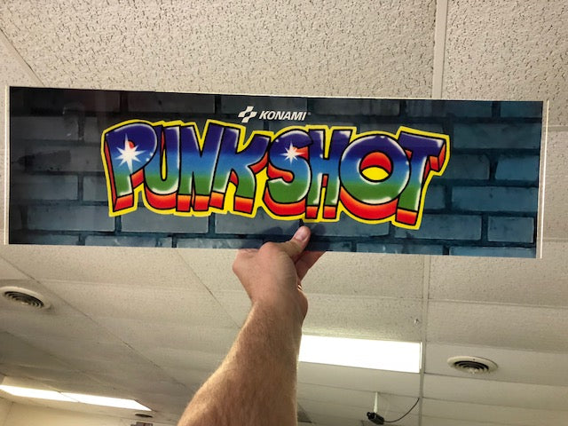 Punkshot Arcade Marquee