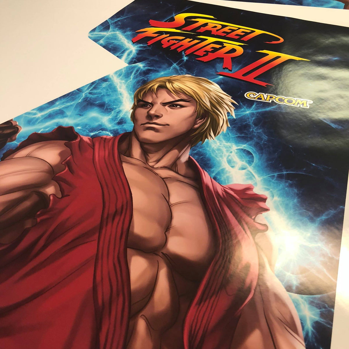 Street Fighter II Custom Side Art – Escape Pod Online