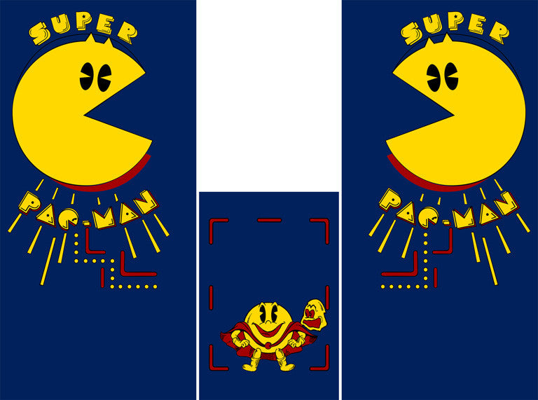 Super Pac Man Full Side Art Kickplate Set Escape Pod Online