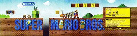 Super Mario Bros VS Style Arcade Marquee - Escape Pod Online
