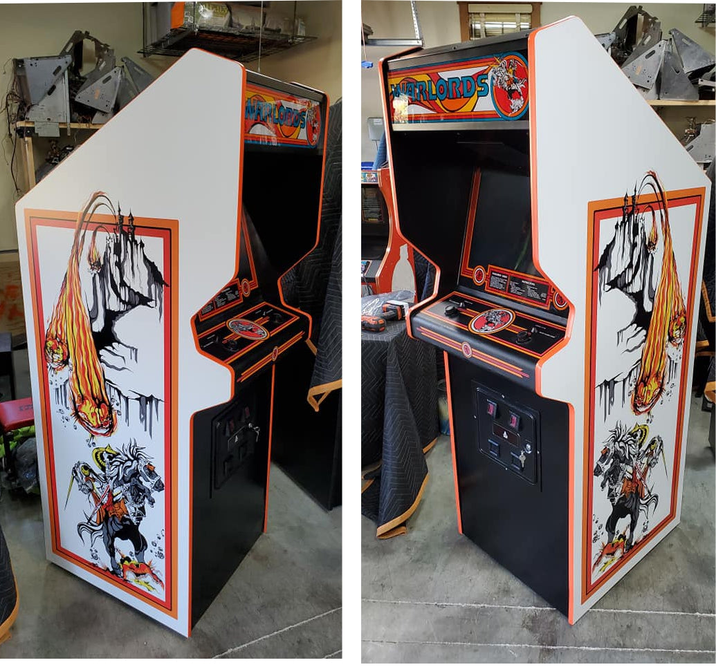 Warlords Arcade Game Side Art Set - Full Wrap – Escape Pod Online