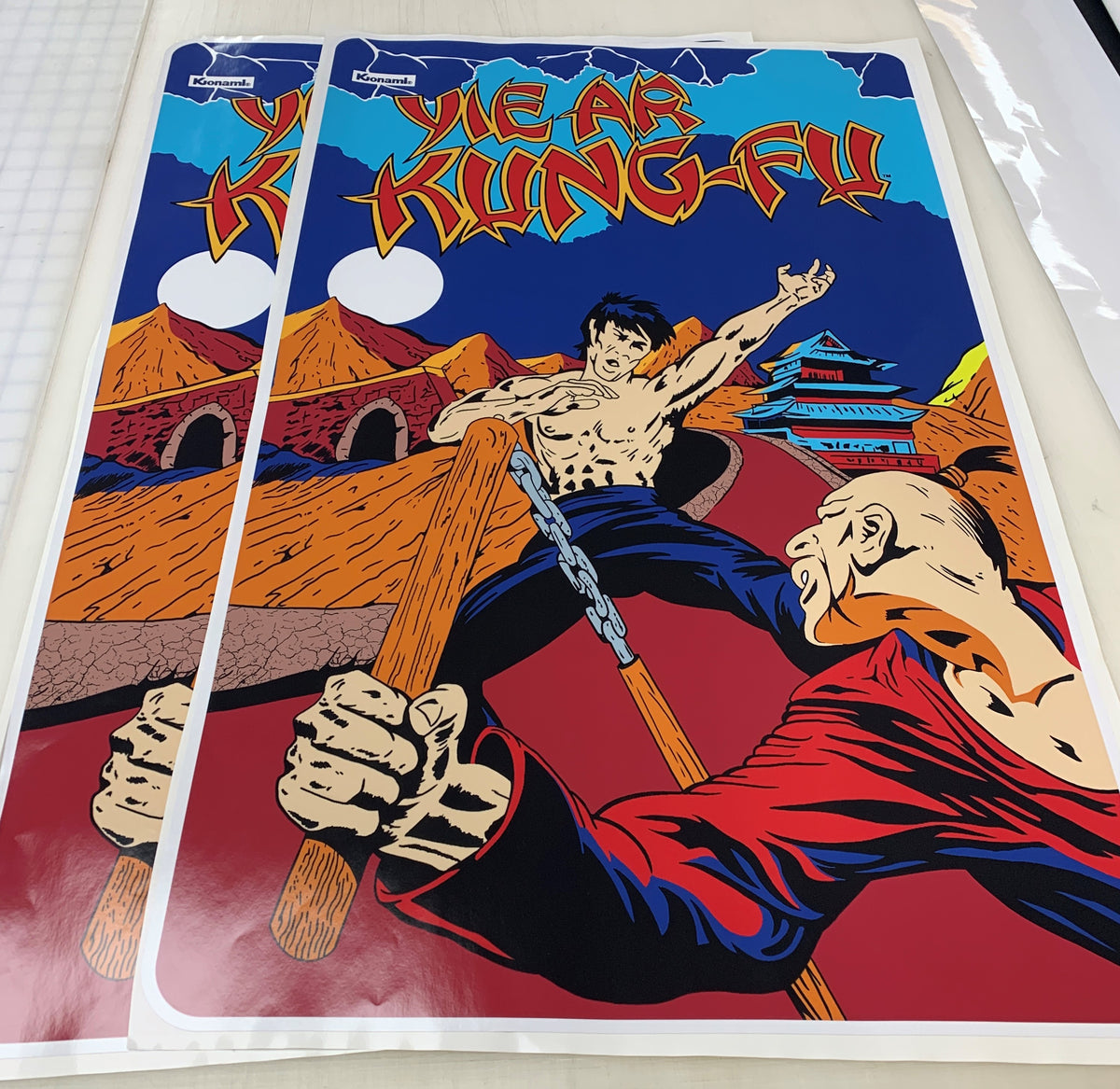 Yie Ar Kung-Fu Side Art Set – Escape Pod Online