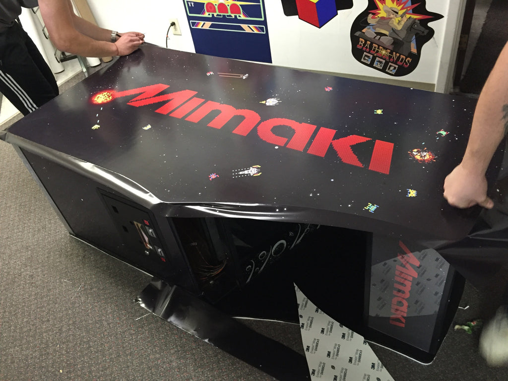 3M & Mimaki Partner with Escape Pod Online Arcade Graphics