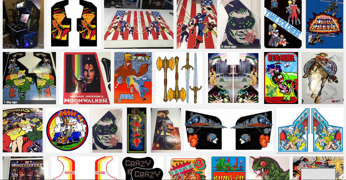 How to Buy Arcade Graphics Artwork Online – Escape Pod Online