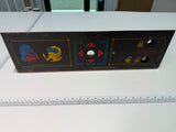 Pac-Man Metal Control Panel for Bally/Midway Cab 1