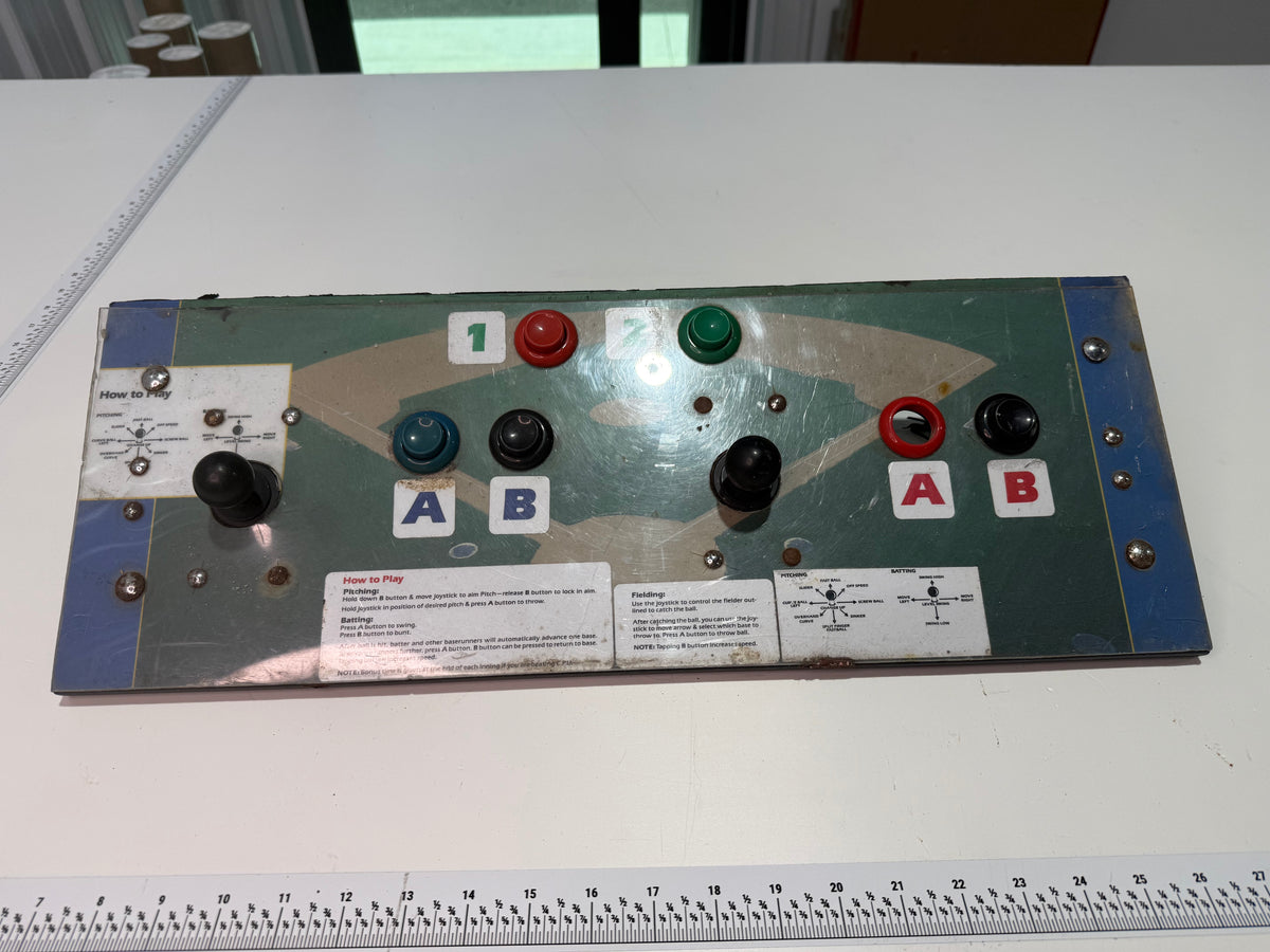 Vs Nintendo Unisystem Metal Control Panel for Nintendo Cab – Escape Pod ...
