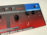 Nintendo PlayChoice Single Monitor Populated Control Panel