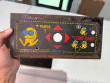 Pac-Man Cocktail Metal Control Panels (Pair)