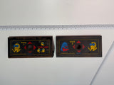 Pac-Man Cocktail Metal Control Panels (Pair)