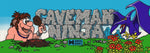 Caveman Ninja Arcade Marquee